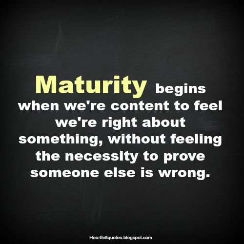 Sayings About Maturity: What Does It Really Mean?